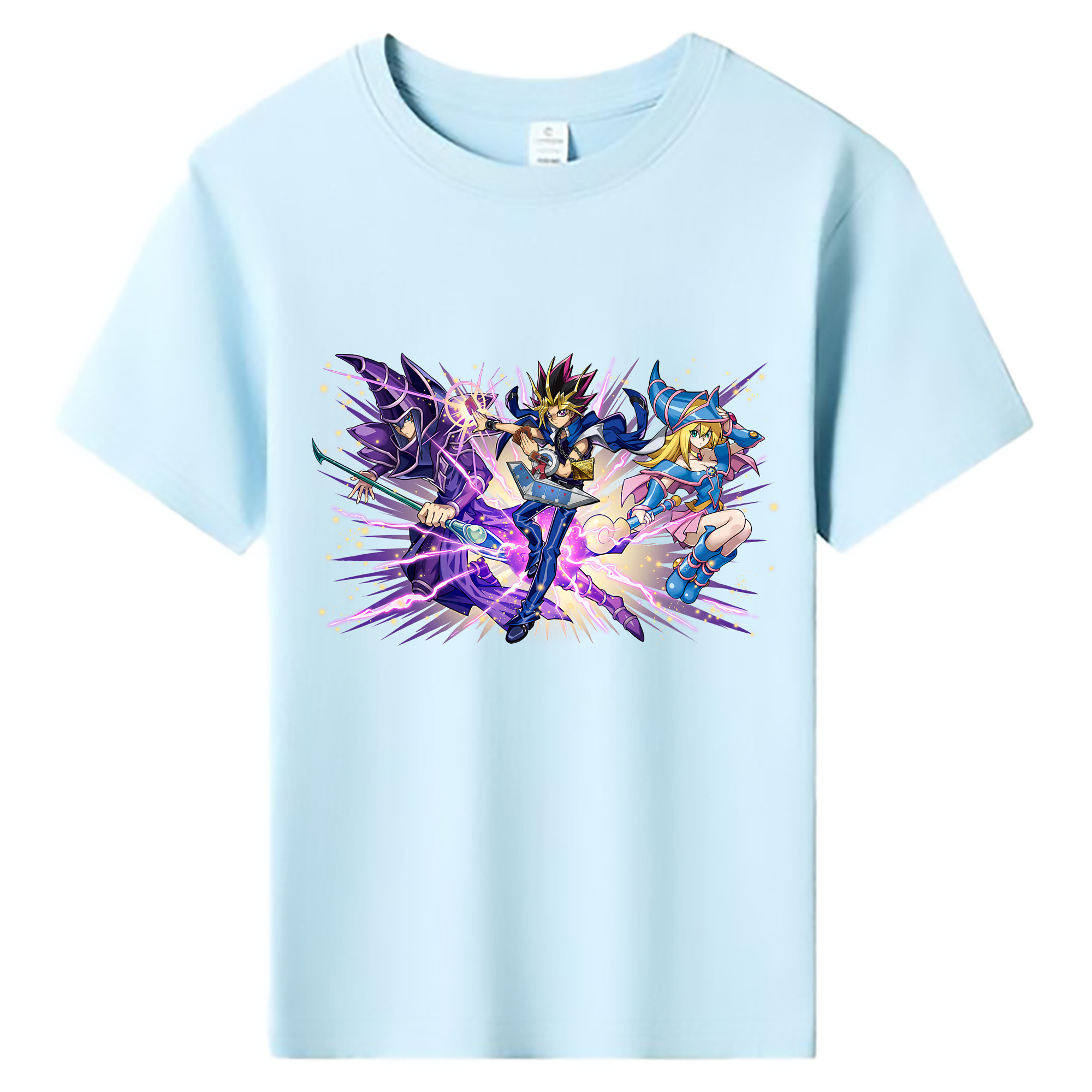 （画像用） 遊☆戯☆王 Yu-Gi-Oh! 綿100％キッズTシャツ（フロントプリント）